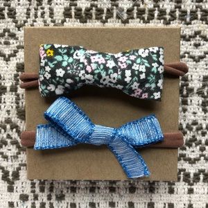 Hand Tied Baby Bow Nylon Headband Infant - Toddler